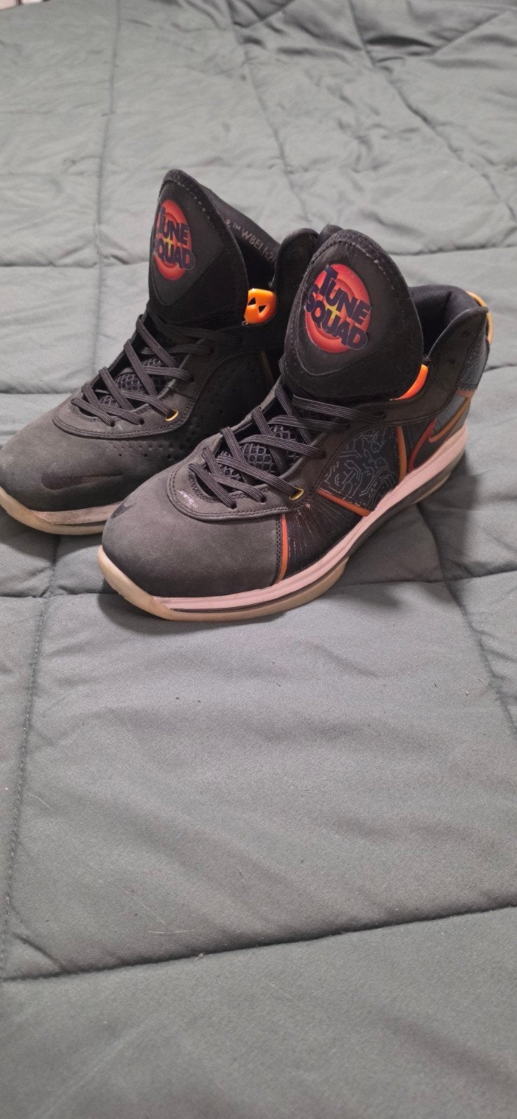 Nike LeBron Space Jam 2 Tune Squad Sneakers Maat 44, Zwart, Nike, Ophalen of Verzenden, Sneakers of Gympen