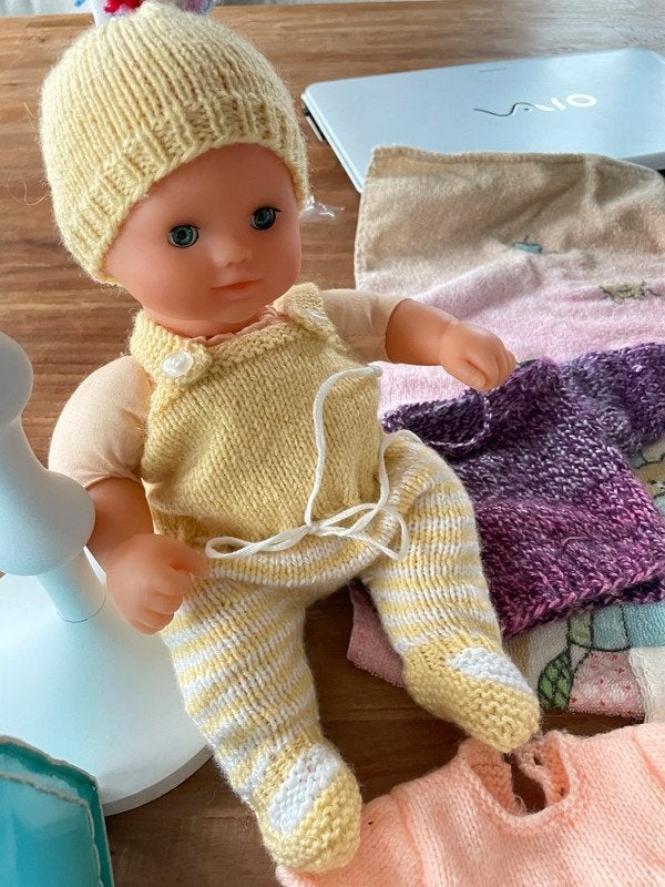 Pop Berchet met accesoires, Ophalen of Verzenden, Zo goed als nieuw, Babypop