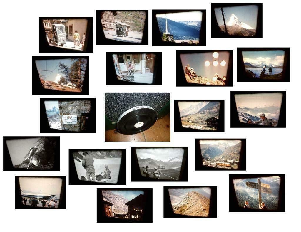 16mm film - amateur - Zermatt - 275mtr - 1955 - heel mooi, Ophalen of Verzenden, 16mm film