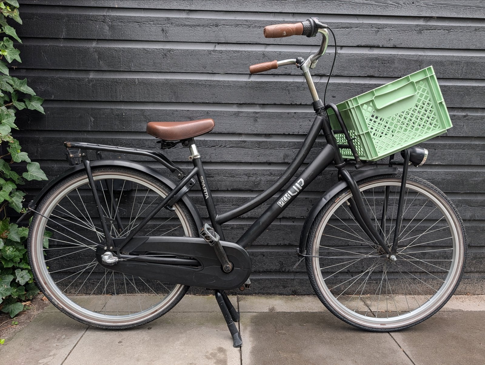 Sparta Pick-Up Damesfiets 26 inch  - Mat Zwart, Ophalen, Terugtraprem, Sparta, Gebruikt