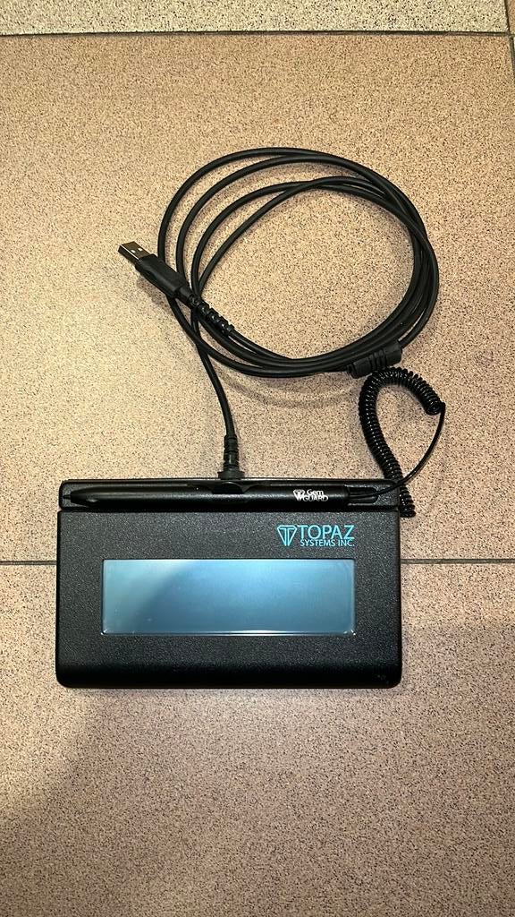 TOPAZ SigLite 1x5  handtekening Pad    *!* NIEUW *!*, Zakelijke goederen, Kantoor en Winkelinrichting | Computer en IT, Verzenden