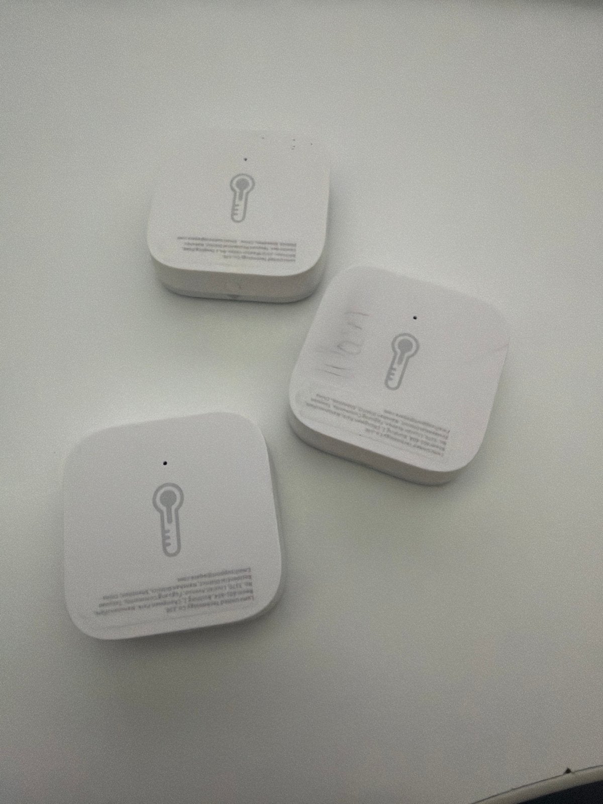 4  x aqara temp sensoren, Ophalen of Verzenden, Slimme thermostaat, Gebruikt