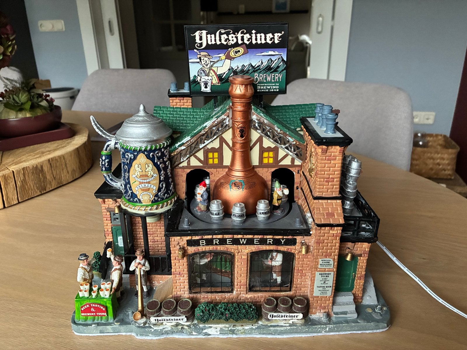 Lemax Yulesteiner Brewery, Ophalen, Gebruikt, Meerkleurig, Overige stijlen