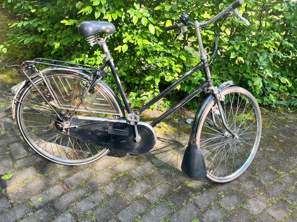 Fongers vintage damesfiets jaren 60 rijklaar, Fietsen en Brommers, Fietsen | Dames | Omafietsen, Ophalen, Gebruikt, Velgrem, 47 tot 50 cm