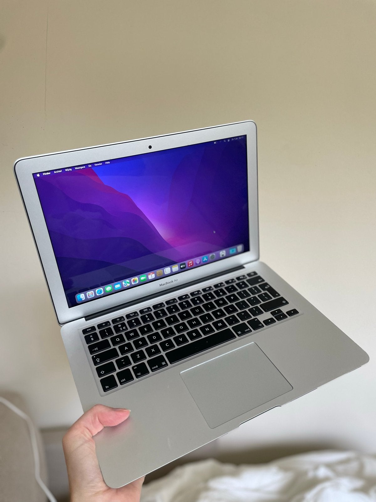 MacBook Air (13-inch, 2017) - 8GB RAM, 128GB opslag, Computers en Software, Ophalen, Gebruikt, Qwerty, 8 GB