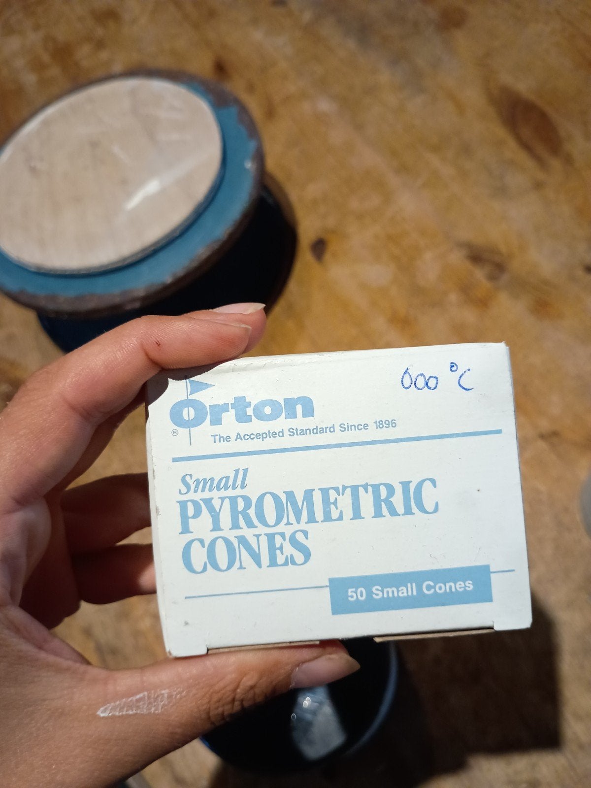 Orton Pyrometrische Kegels (50 stuks) - 600C, Ophalen of Verzenden, Nieuw