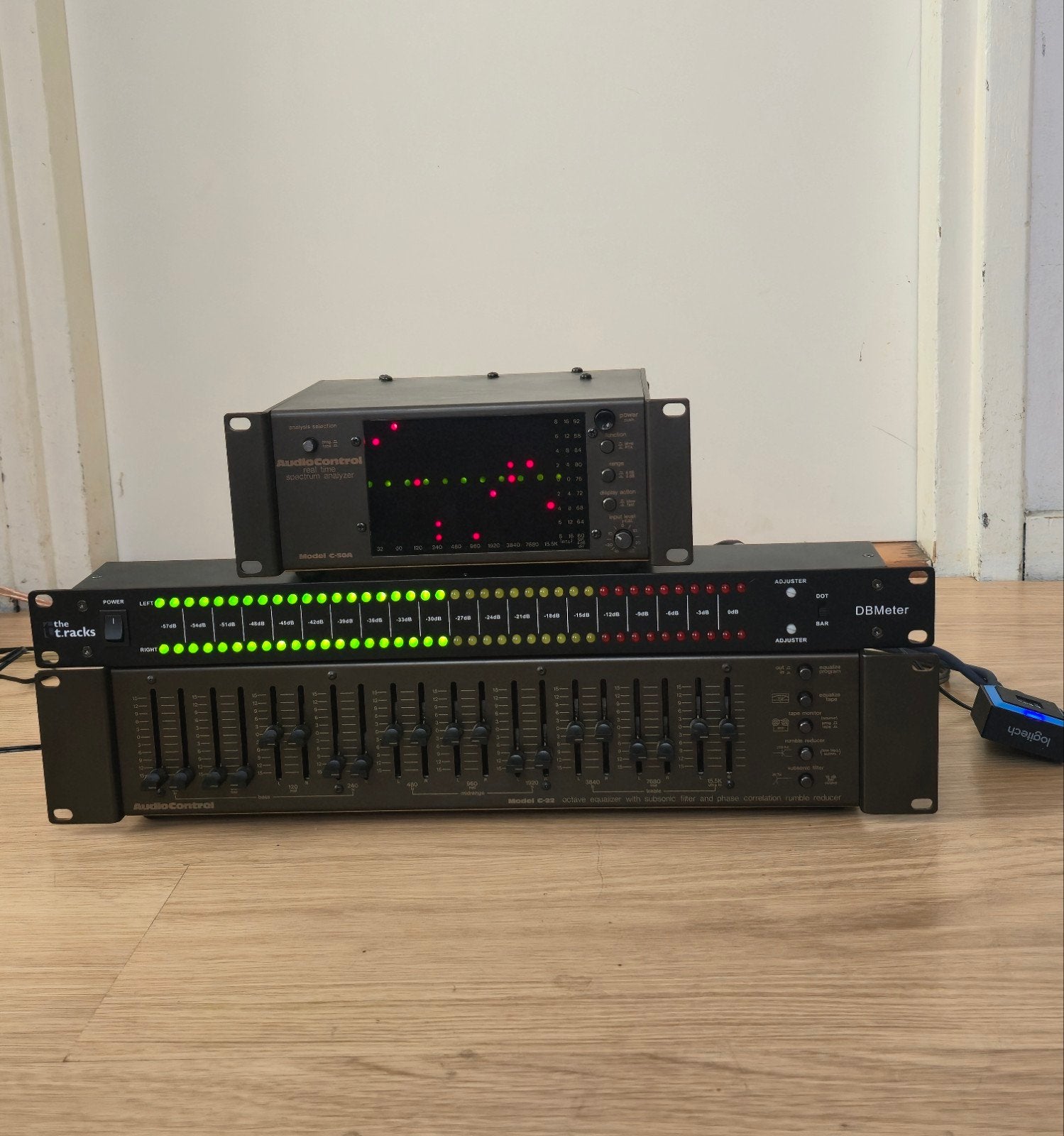 AudioControl C-50A Spectrum Analyzer & C-22 Equalizer, Audio, Tv en Foto, Stereo-sets, Ophalen
