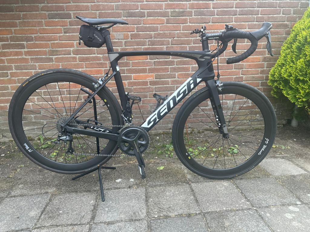 Racefietsen Sensa Giulia Areo, 28 inch, Carbon, Zo goed als nieuw, Meer dan 20 versnellingen