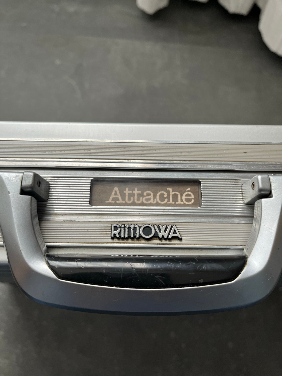 Vintage Rimowa aluminium Attaché Koffer, Ophalen, 40 tot 60 cm, 30 cm of meer, Gebruikt