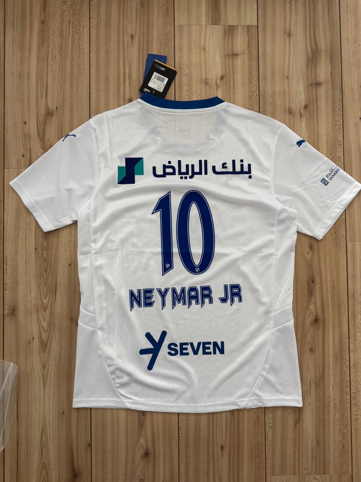 Voetbalshirt Neymar maat M, Kleding | Heren, Ophalen of Verzenden, Nieuw, Maat 48/50 (M), Wit