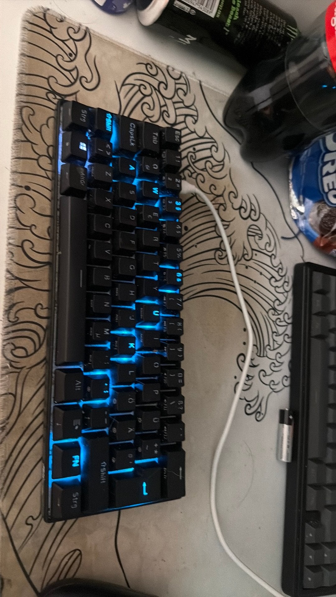Ik verkoop mijn rk61 bruine switches draadloos, Computers en Software, Ophalen of Verzenden, Zo goed als nieuw, Draadloos