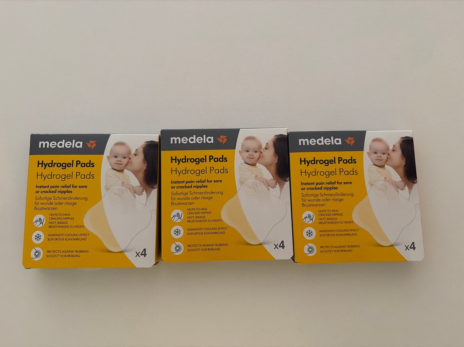 Medela Hydrogel Pads - 3 verpakkingen (4 stuks per pak), Ophalen, Nieuw