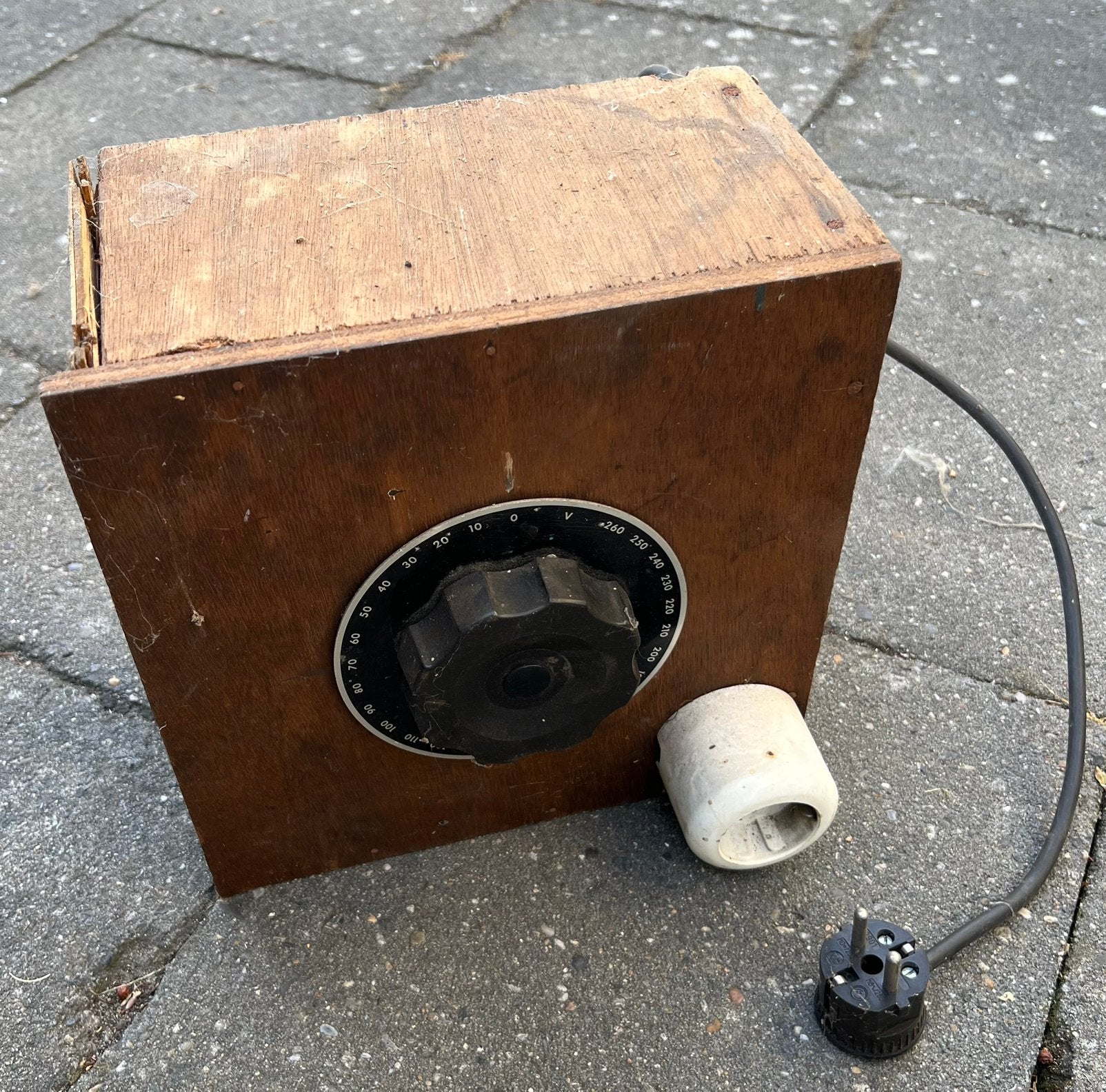 VARIAC spanningsregelaar., Ophalen, Gebruikt