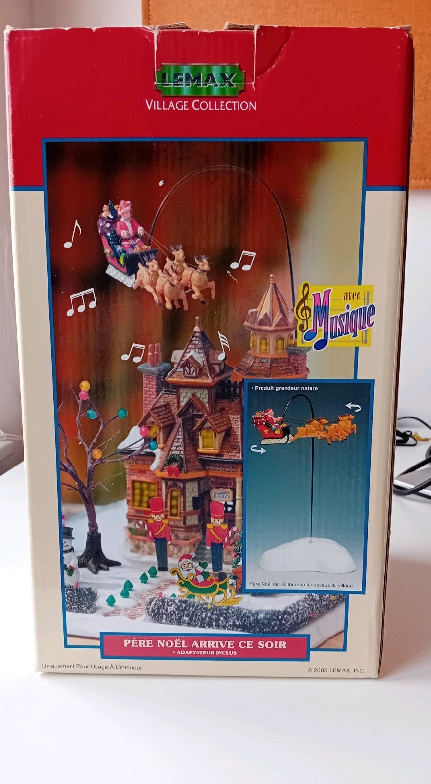 Lemax Santa Claus is coming to town, retired, Kerstdorp, Diversen, Kerst, Ophalen of Verzenden