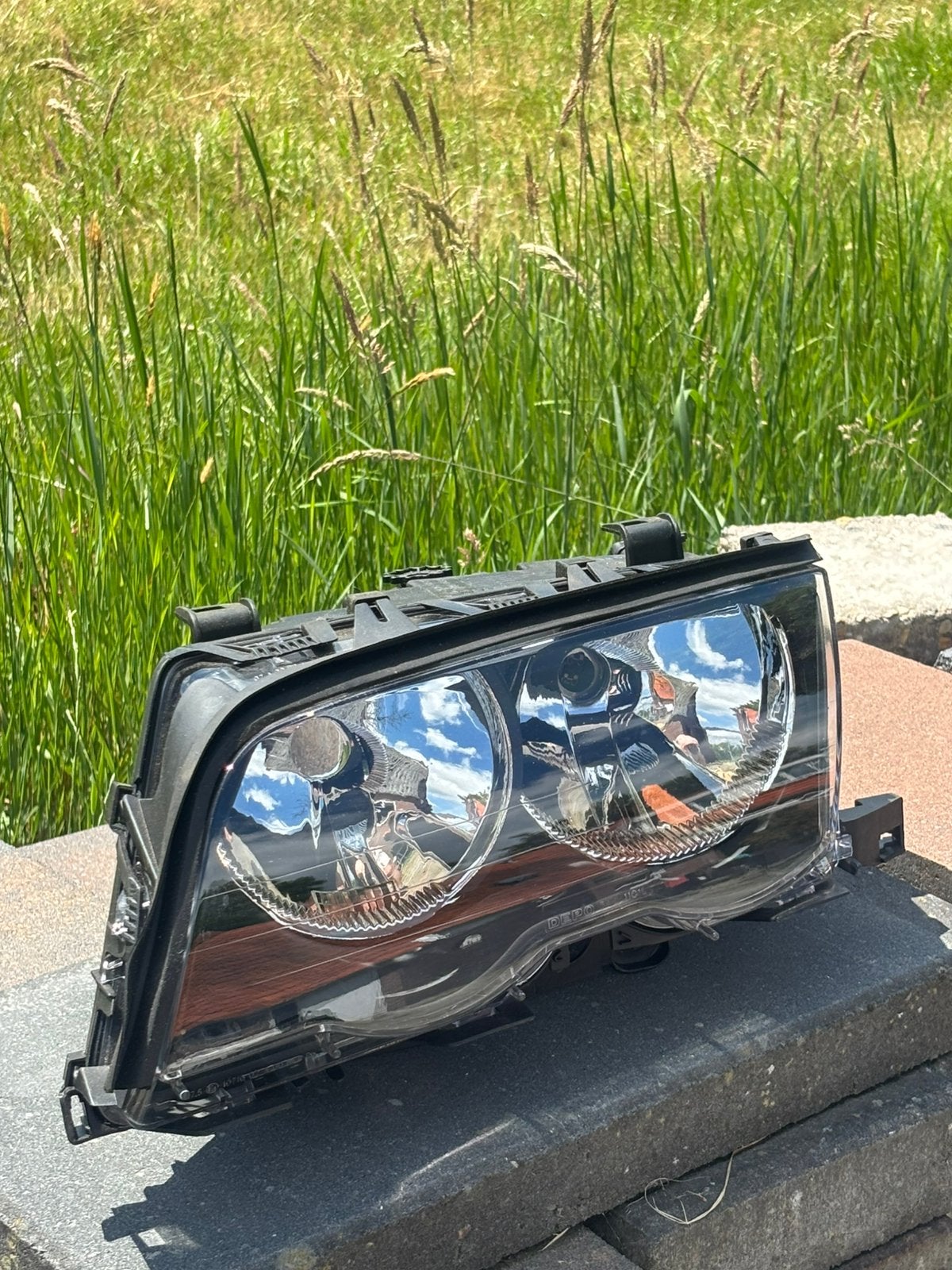 E46 koplamp prefl, Ophalen of Verzenden