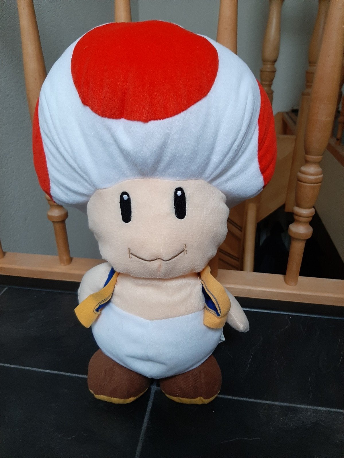 Grote Toad knuffel super mario, Kinderen en Baby's, Speelgoed | Knuffels en Pluche, Ophalen of Verzenden