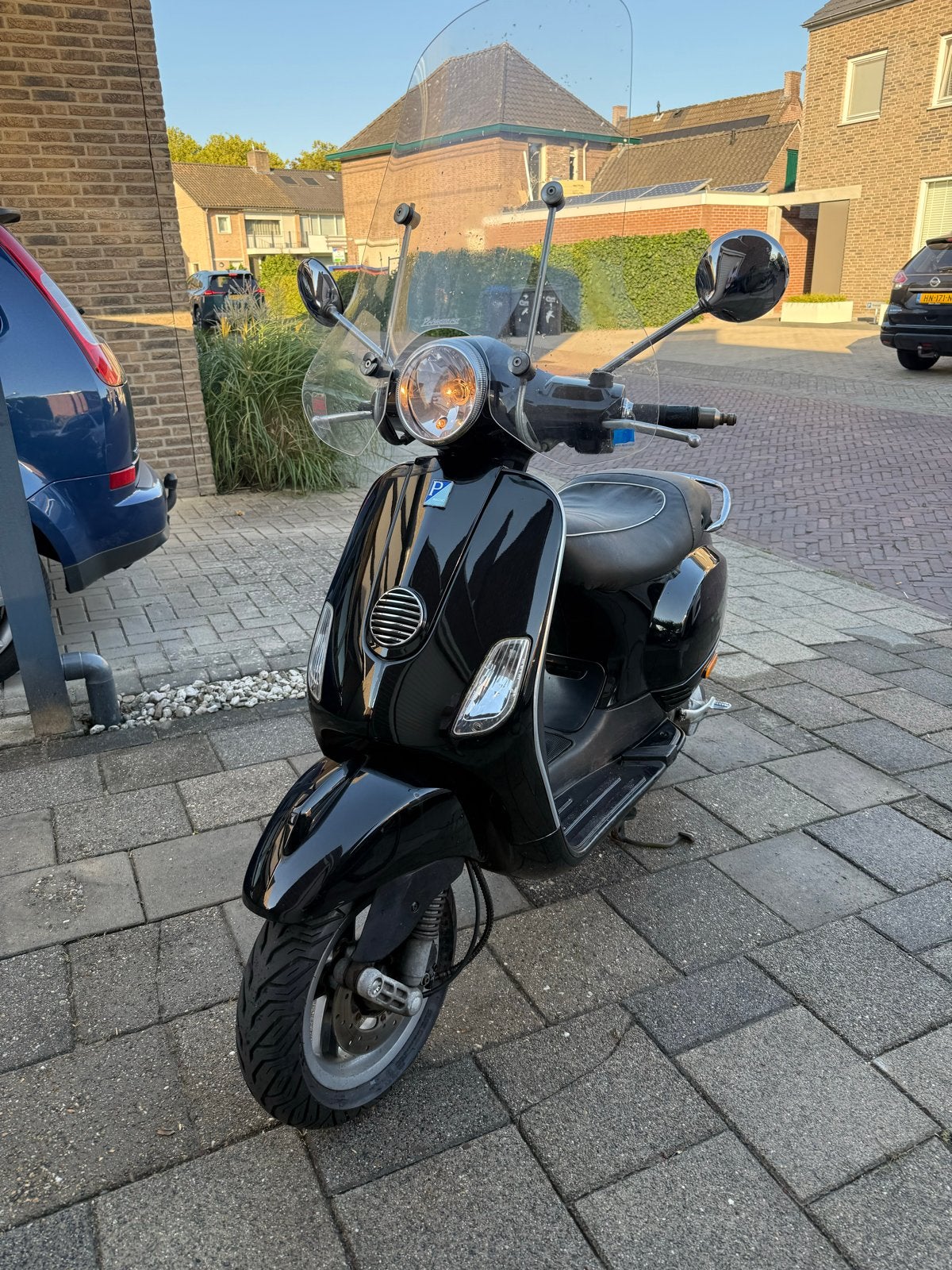 Vespa LX 2T - Zwart, Fietsen en Brommers, Scooters | Vespa, Ophalen, Gebruikt, Tweetakt, Vespa LX