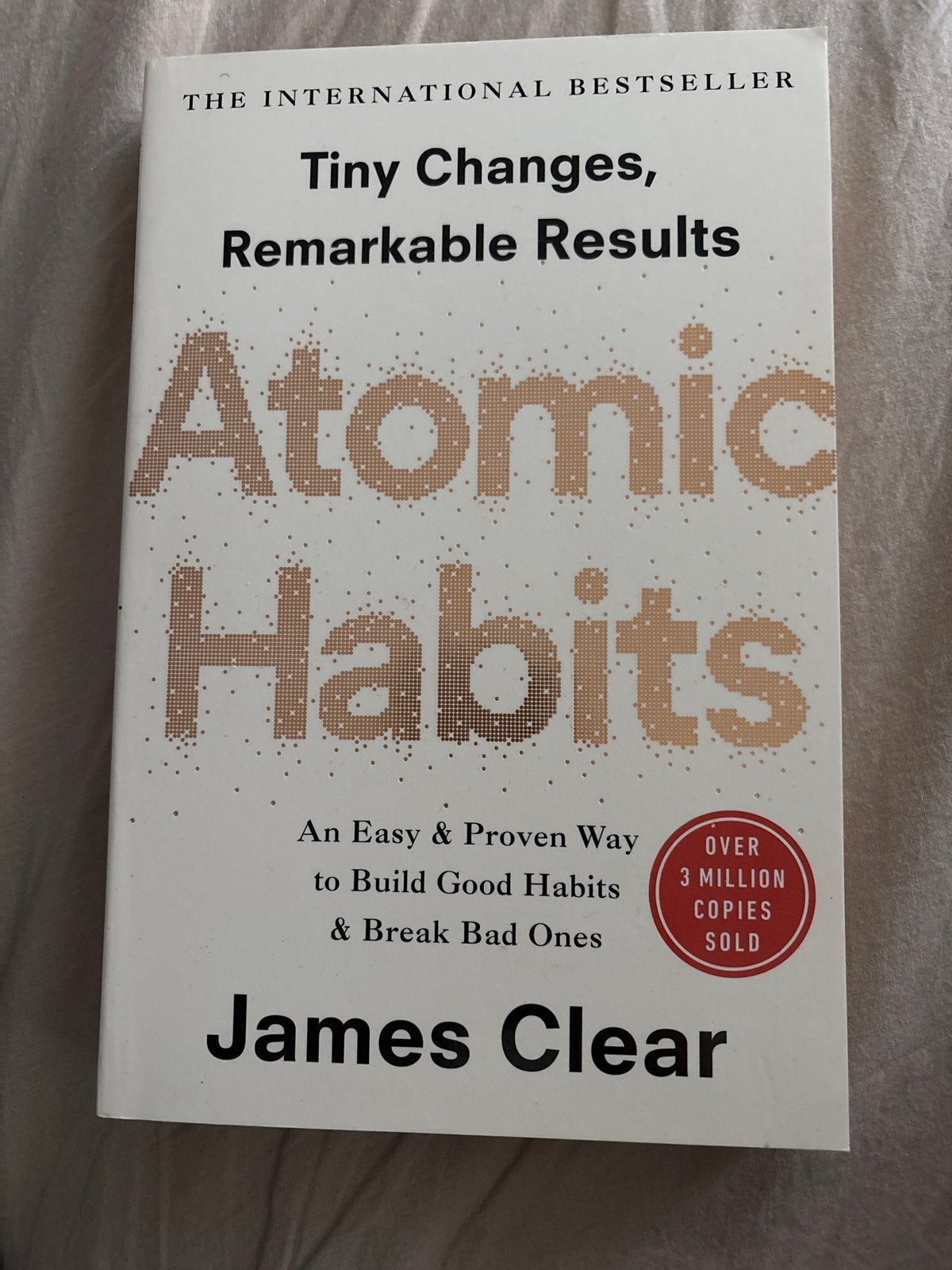 Atomic Habits - James Clear (Engelstalig), Boeken, Ophalen of Verzenden, Zo goed als nieuw