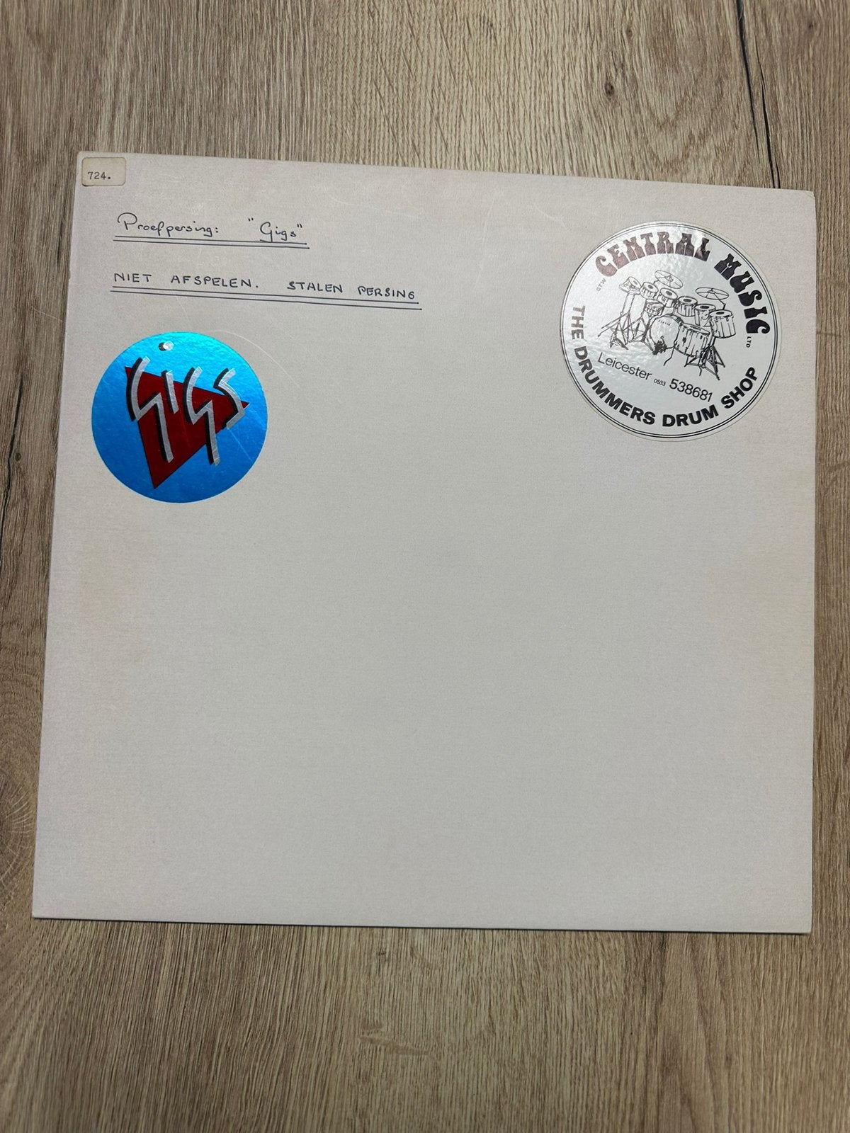 Proefpersing / Acetate Sweet D’Buster Herman Deinum, Ophalen of Verzenden, Zo goed als nieuw, Overige formaten, Poprock
