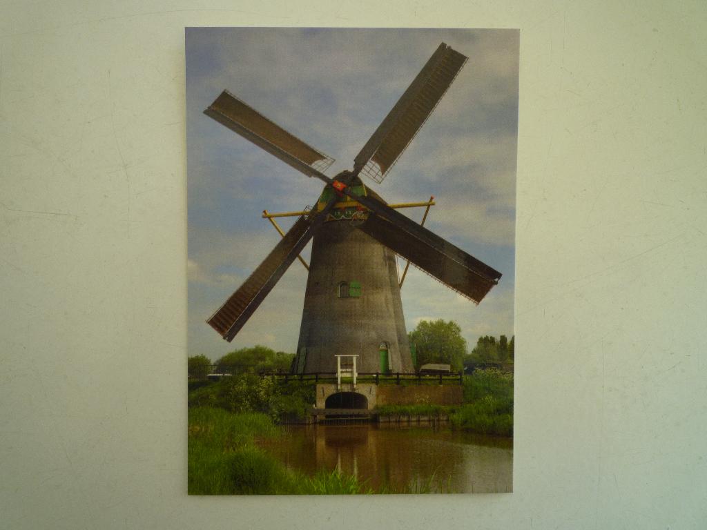 De Poldersche Molen in de Sint Anthoniepolder te Maasdam, Ophalen of Verzenden, Voor 1920, Zeeland