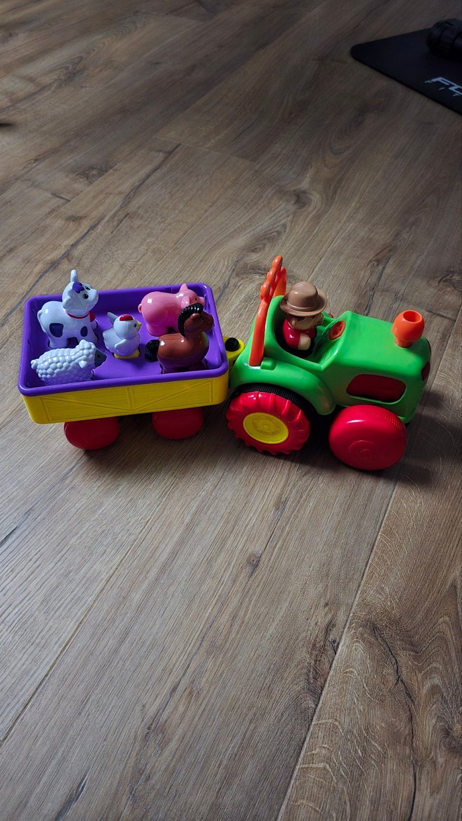 Tractor met dieren en geluid, Ophalen, Gebruikt