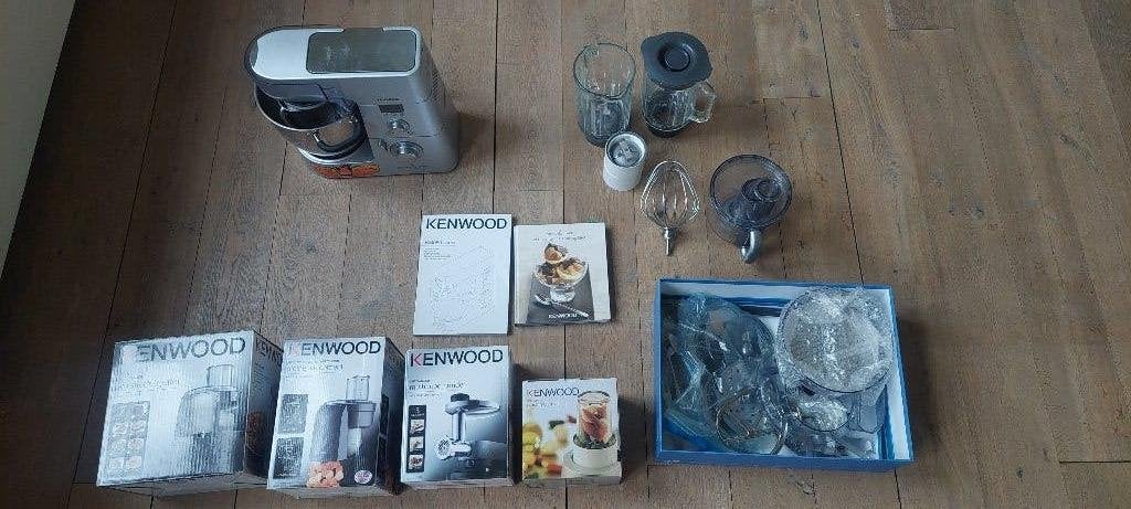 Kenwood Cooking Chef Major, Witgoed en Apparatuur, Keukenmixers, 4 liter of meer, Ophalen, Zo goed als nieuw, 3 snelheden of meer