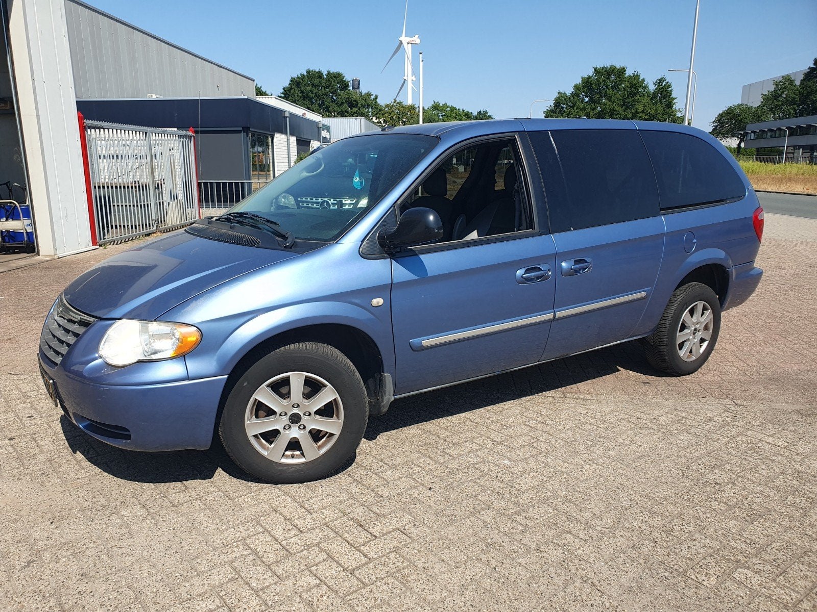 Chrysler  Voyager town & countey 2007 Blauw 3.3 V6., Auto's, 3778 cc, 450 kg, Blauw, 7 stoelen