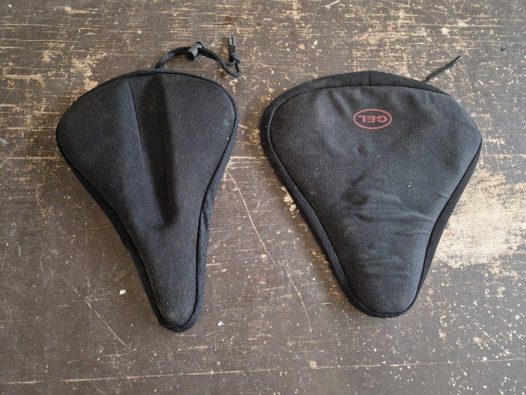 2 stuks gel zadelhoes, Ophalen of Verzenden, Gebruikt, Zadel