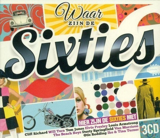 Waar Zijn De 60S? Hier Zijn De Sixtiex  (3CD), Ophalen of Verzenden, Zo goed als nieuw, Nederlandstalig