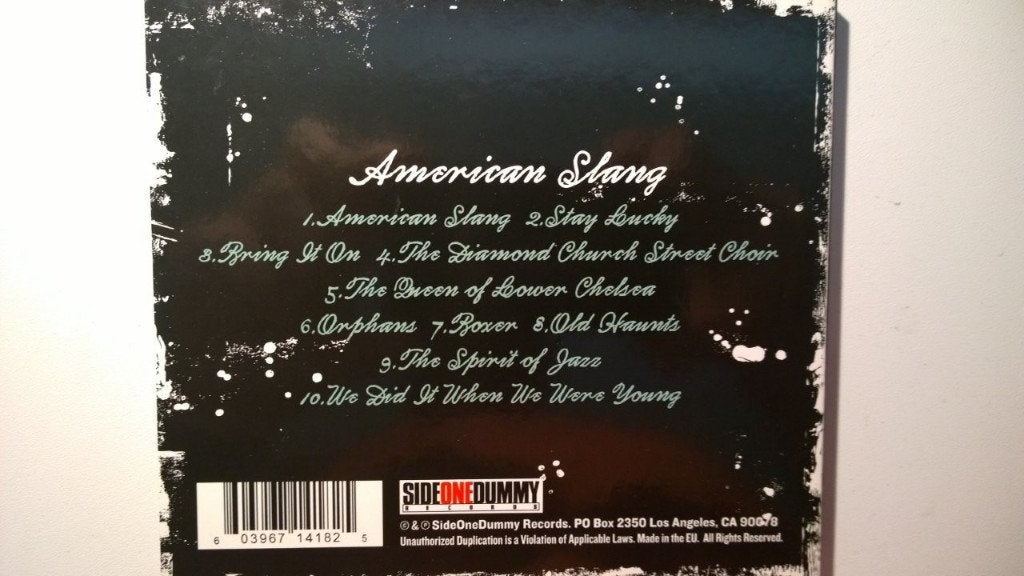 The Gaslight Anthem - American Slang, Ophalen of Verzenden, Zo goed als nieuw, Poprock, Album