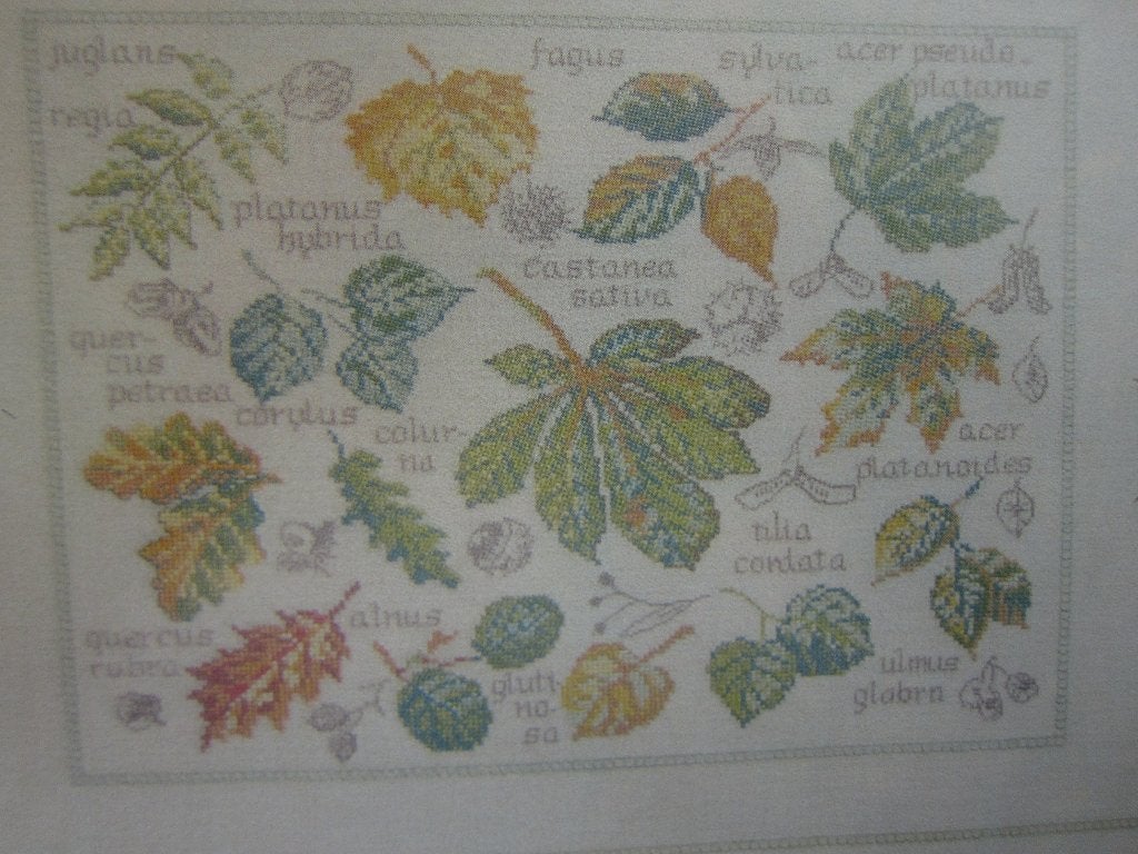 borduurpatroonen en HERFSTSCHILDERIJ ARIADNE okt.1988 Etc., Ophalen of Verzenden, Zo goed als nieuw, Handborduren, Patroon