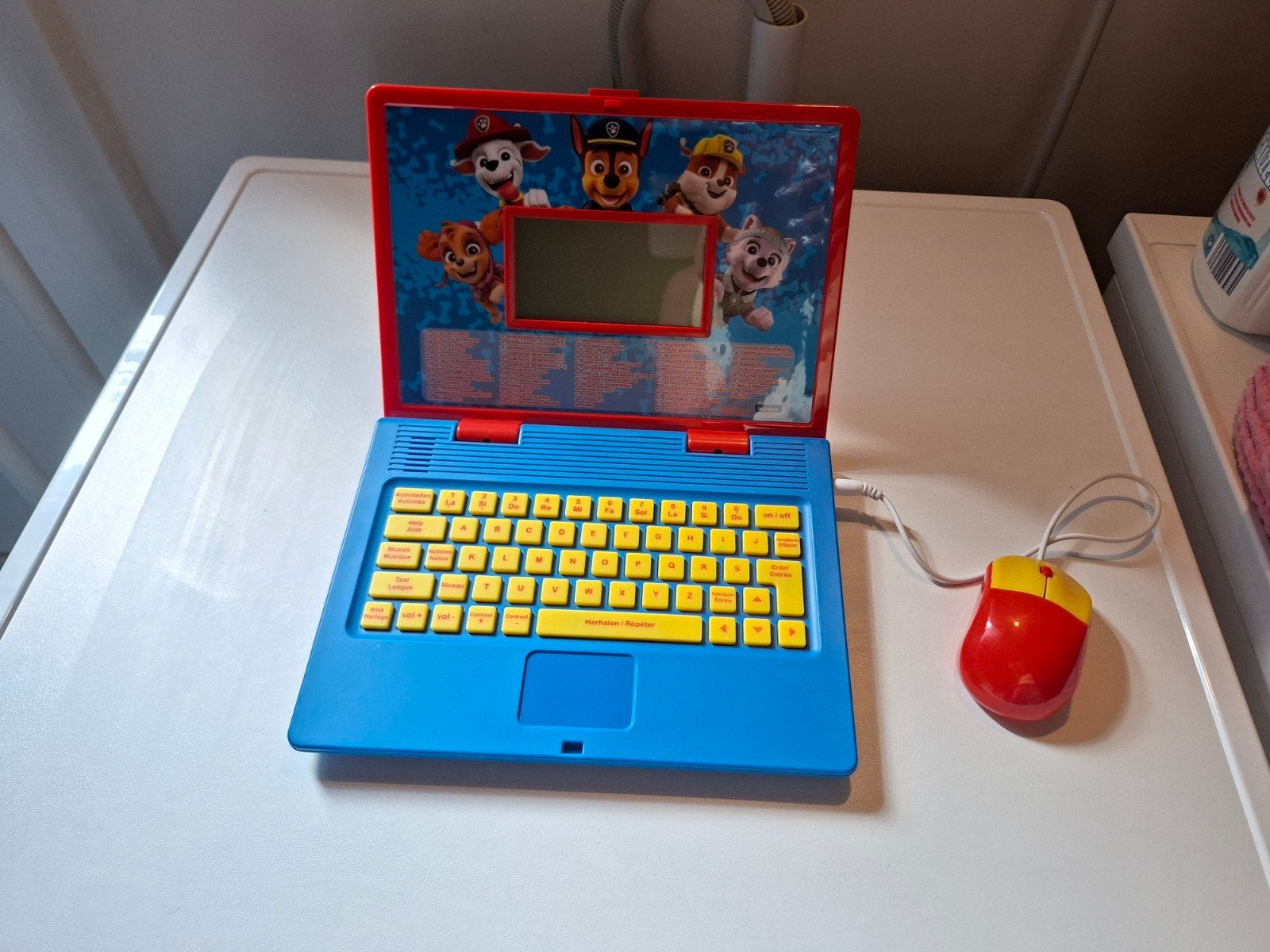 Paw Patrol Educatieve Laptop met Muis - Lexibook, Ophalen of Verzenden, Gebruikt, Taal en Lezen, Met geluid