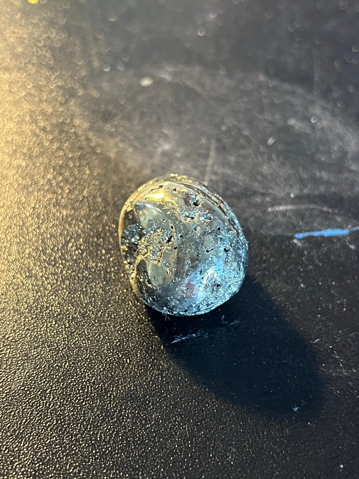Glanzend Mineraal: Pyriet Knol, Verzamelen, Ophalen of Verzenden, Mineraal
