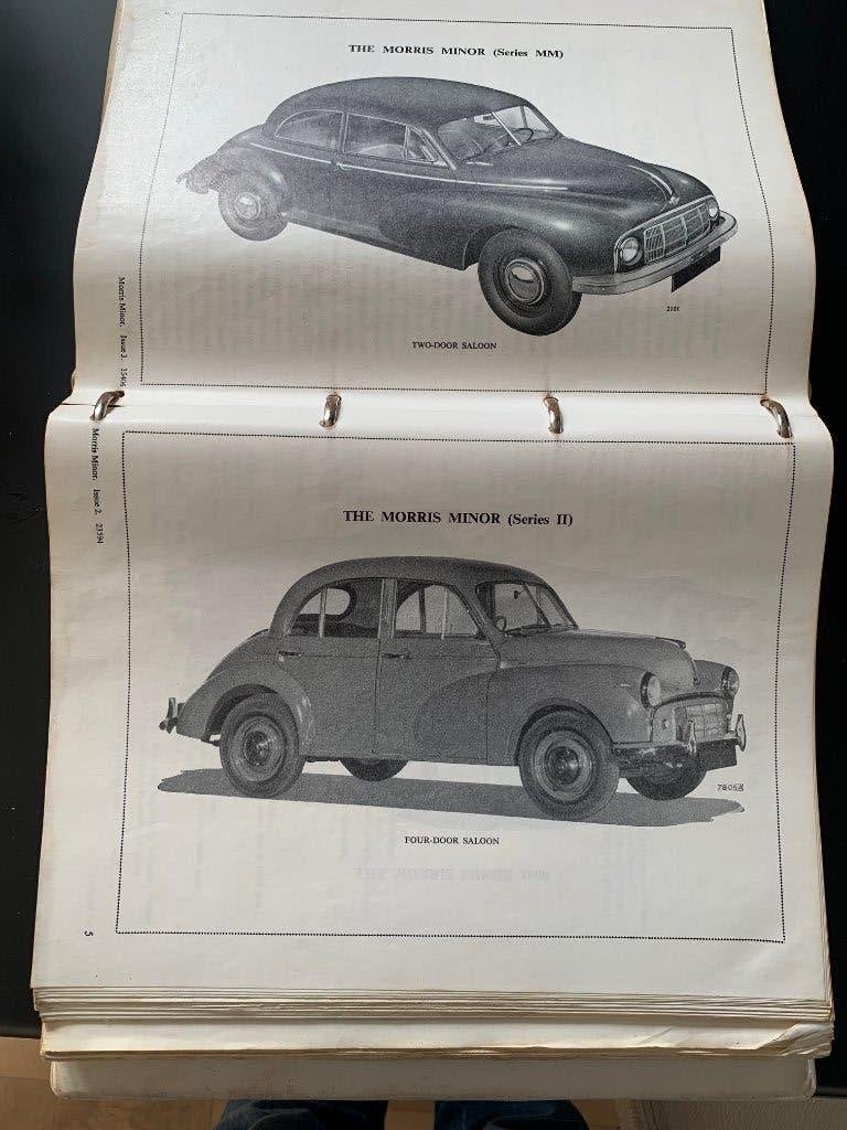 Morris minor workshop manual, Ophalen of Verzenden