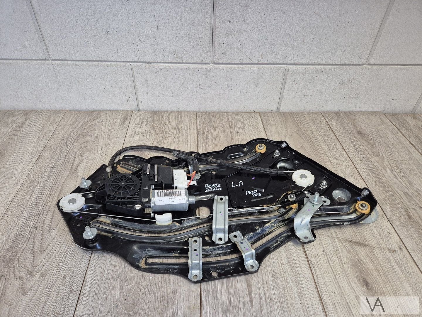 VW New Beetle cabrio 2002 - 2010 raammechanisme links achter, Auto-onderdelen, Gebruikt, -, Volkswagen, -