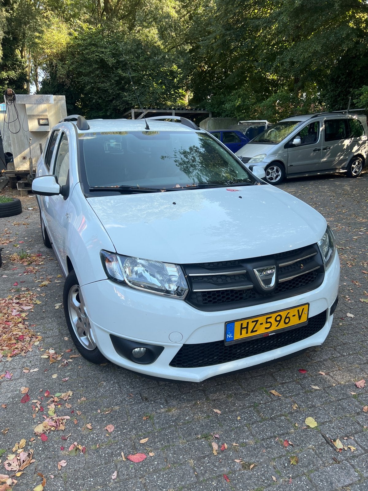 Dacia Logan MCV 0.9 Tce 90pk Easy-r S&S Stepway 2016 Wit, Auto's, Dacia, 898 cc, 40 €/maand, Wit, Origineel Nederlands