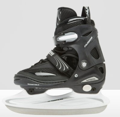 Nijdam hardboot ijshockeyschaatsen zwart maat 30/34 - nieuw, Nieuw, Ophalen of Verzenden, IJshockeyschaatsen, Nijdam