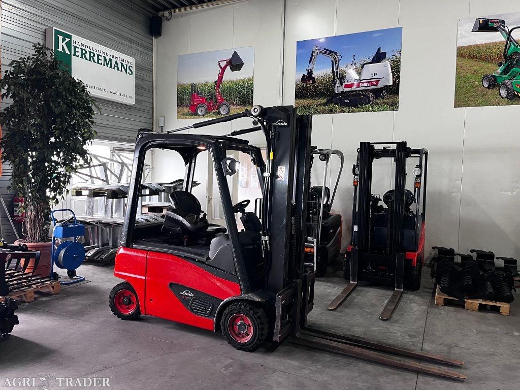 LINDE E16P-02 EVO Elekt heftruck, Triplomast, Accu van 2022., -, LINDE, Niet opgegeven, Heftruck