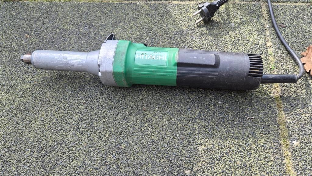 Hitachi Rechte Handslijpmachine - Gebruikt, Ophalen of Verzenden, Gebruikt, 1000 watt of meer, Haakse handslijpmachine
