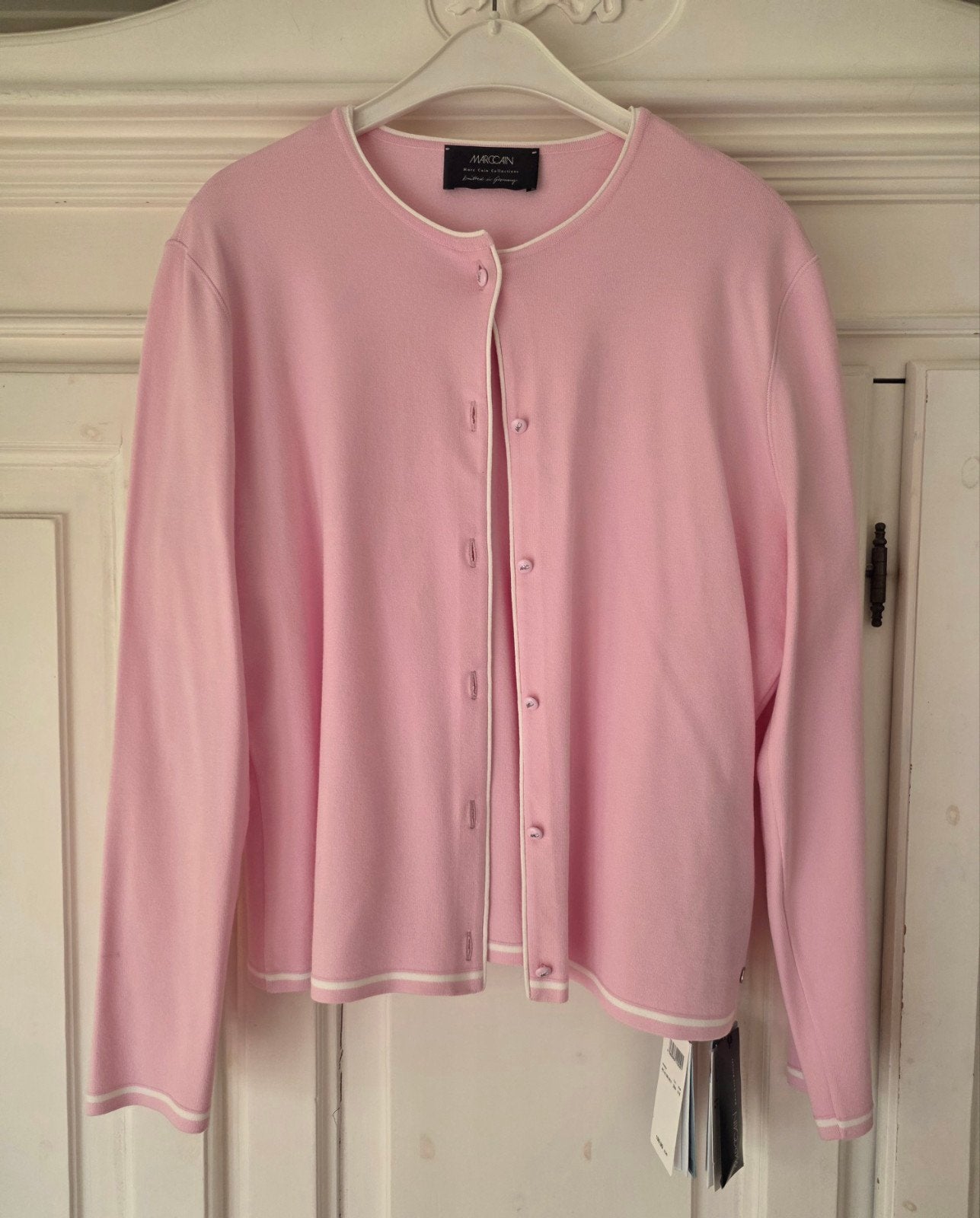 Marc Cain Roze Vest en Top Set - Nieuw met kaartjes eraan!, Marc Cain, Verzenden, Maat 42/44 (L), Nieuw