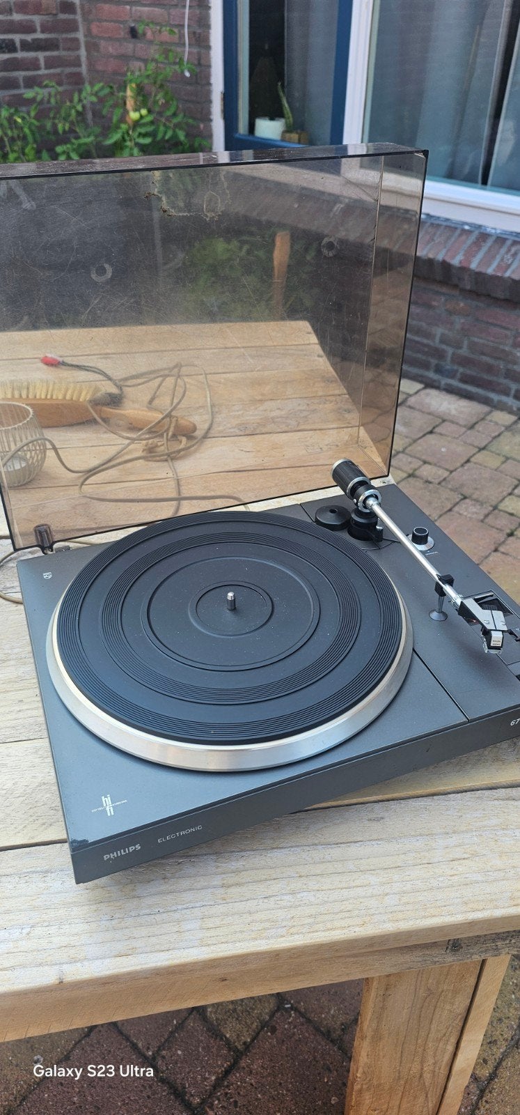 Philips 677 Direct Control Platenspeler, Ophalen, Philips, Gebruikt, Pitch-regelaar