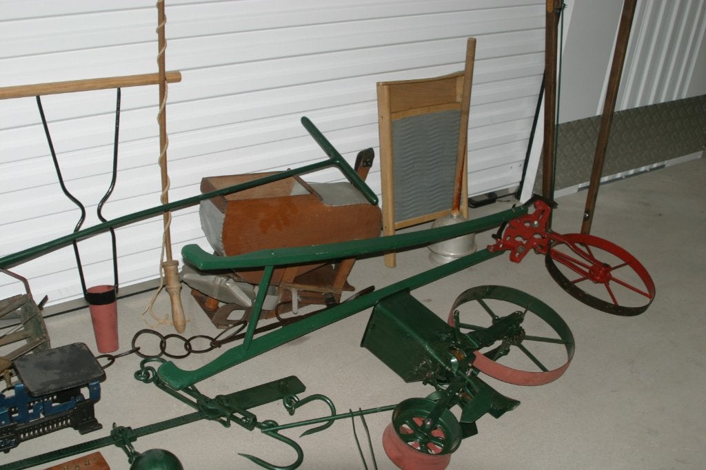 Oud boeren gereedschap, Ophalen
