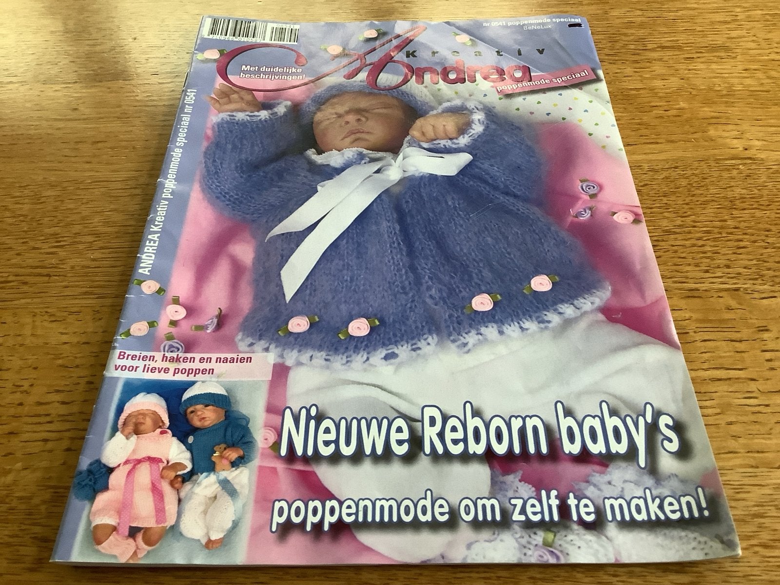 Andrea Kreativ Poppenmode Special 0541 - Reborn Baby Kleding, Gebruikt, Overige thema's, Meerkleurig, Ophalen of Verzenden