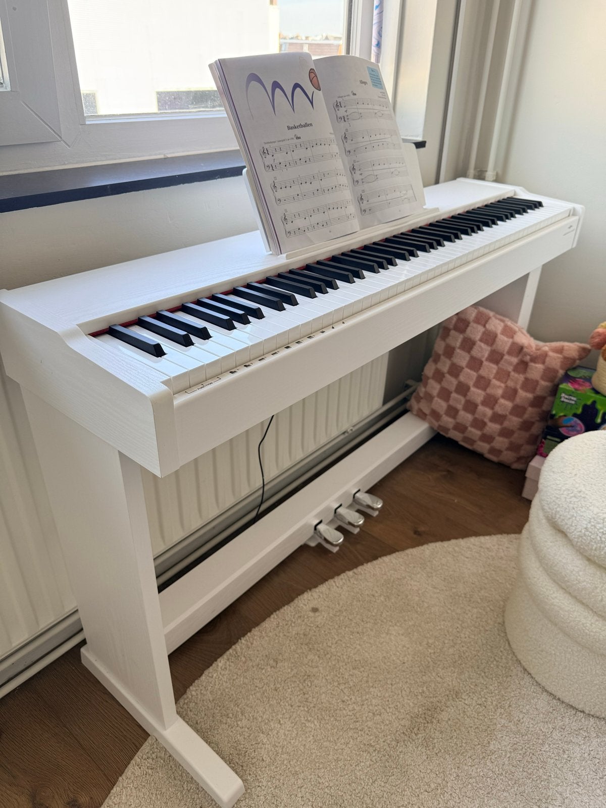 VISIONKEY-500 Digitale Piano van Gear4music, Matwit, Ophalen, Wit, Digitaal, Zo goed als nieuw
