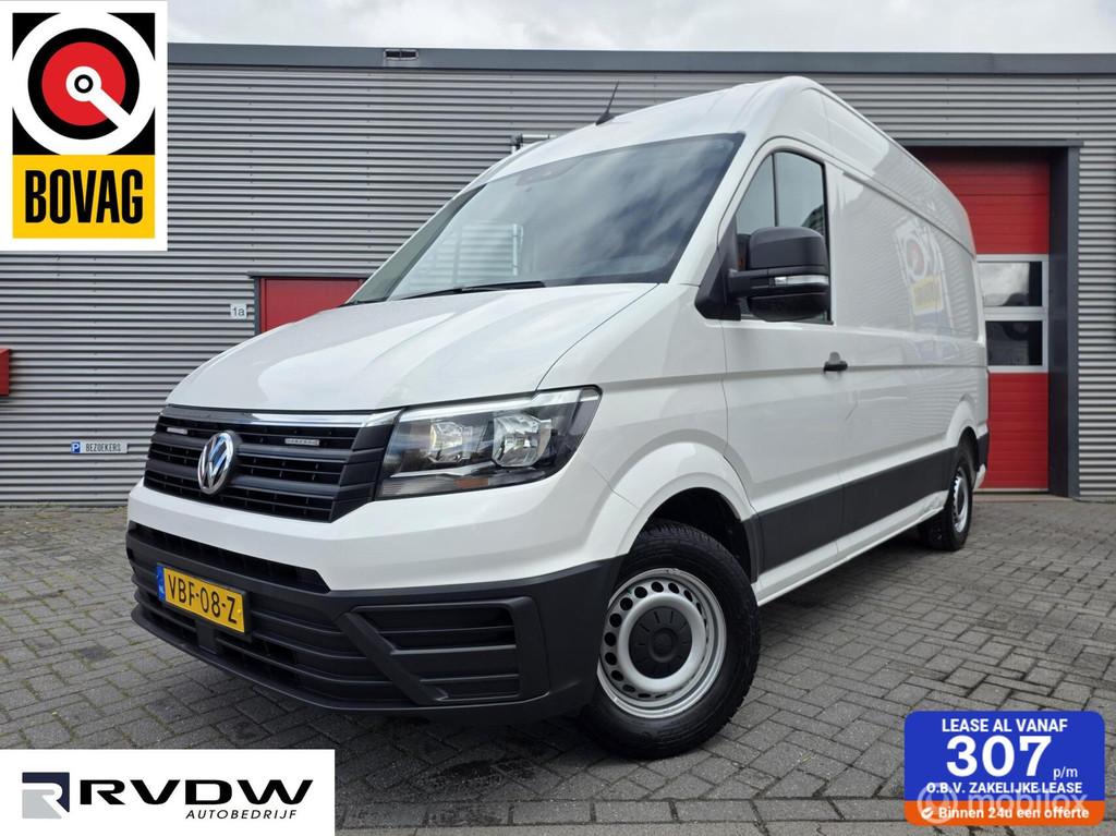 Volkswagen Crafter 35 2.0 TDI L3H3 140PK✅Camera✅standkac, Auto's, Bestelauto's, Bedrijf, Te koop, ABS, Achteruitrijcamera, Airbags