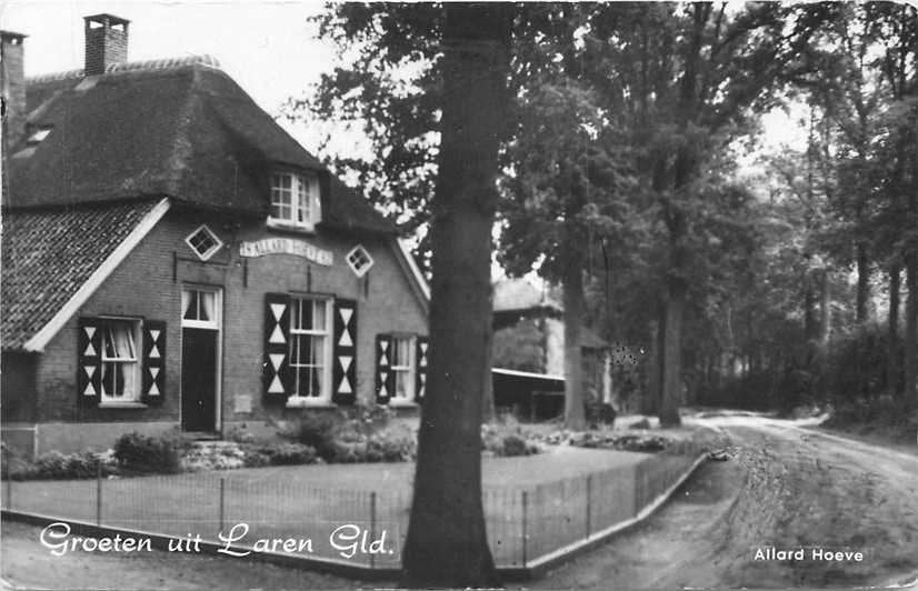 380-650-019 Laren GLD Allard Hoeve, Verzenden, Voor 1920, Gelderland