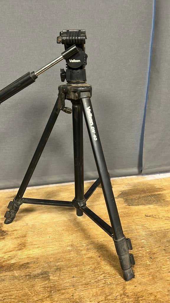 Velbon DV-40 statief., Ophalen of Verzenden, Zo goed als nieuw, Minder dan 150 cm, Driepoot
