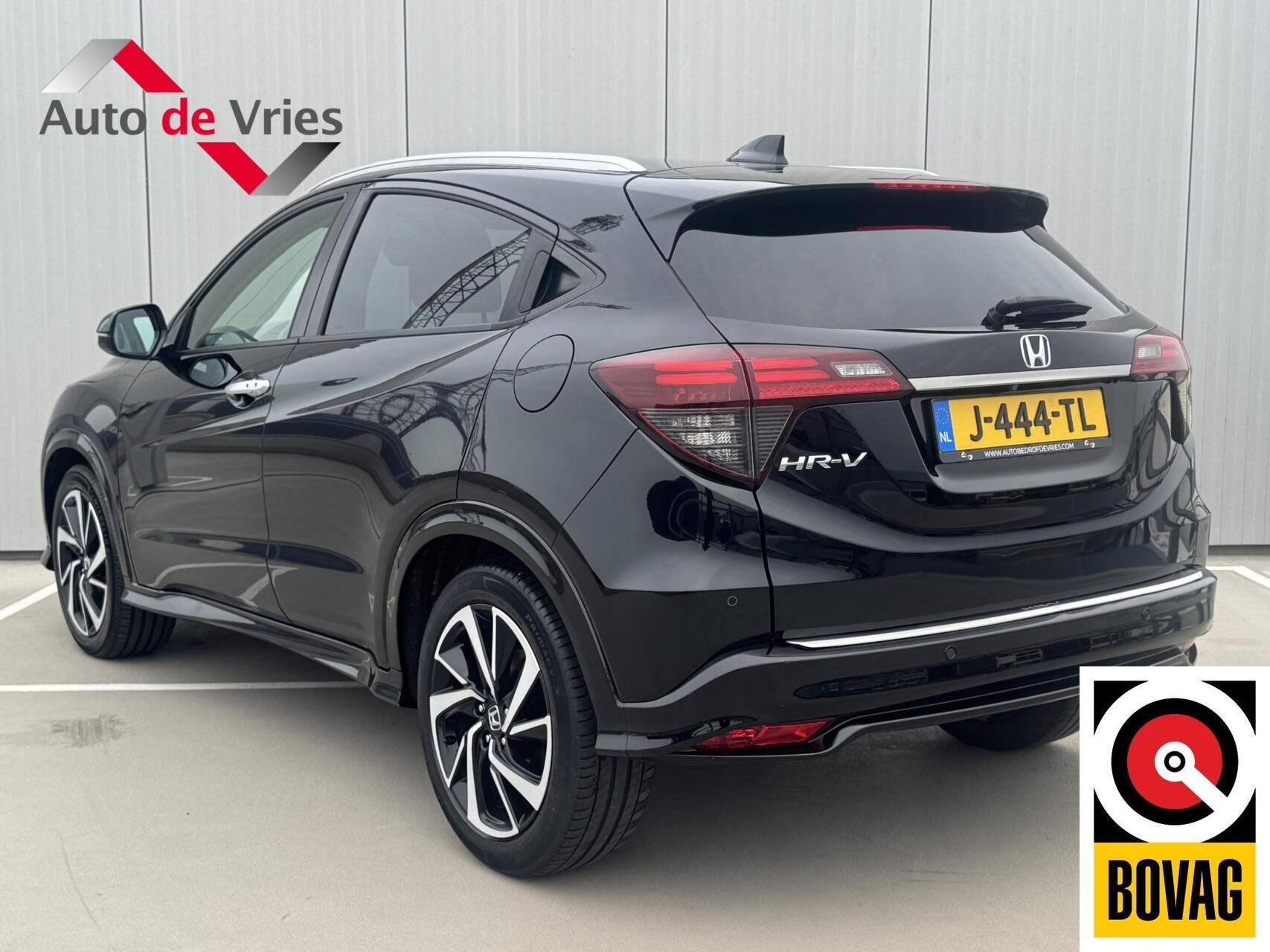 Honda HR-V 1.5 i-VTEC Executive|NL-Auto|Panoramadak|Navi, Auto's, Met garantie (alle), Leder en Stof, Zwart, Bedrijf