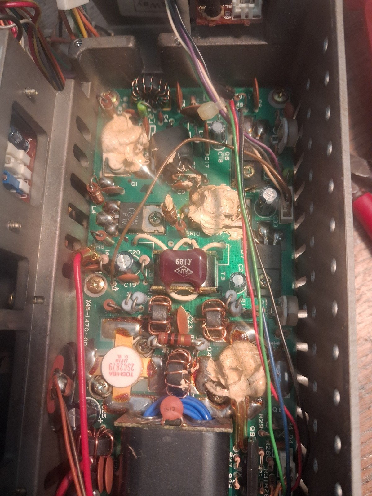 Kenwood ts-440s eindtrap + banden filter, Telecommunicatie, Zenders en Ontvangers, Ophalen of Verzenden, Zo goed als nieuw