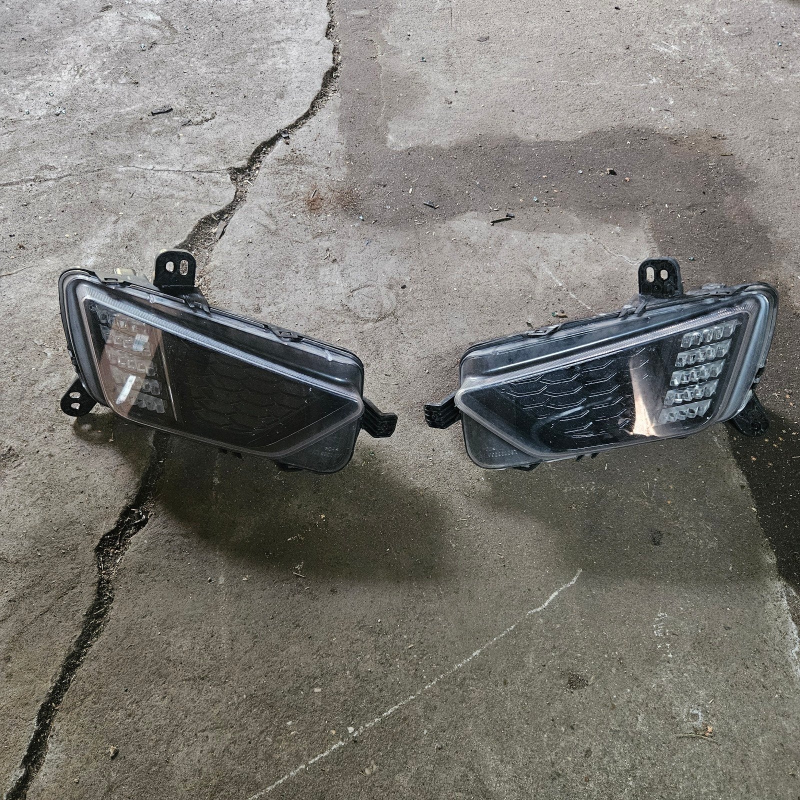 VW Polo 2G LED Dagrijverlichting (DRL) Set Mistlampen, Auto-onderdelen, Ophalen of Verzenden, Gebruikt, Volkswagen